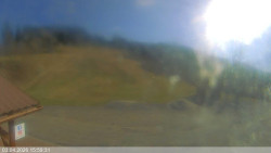 Dolní část sjezdovky