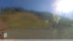 Dolní část sjezdovky