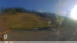 Dolní část sjezdovky