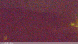 Dolní část sjezdovky