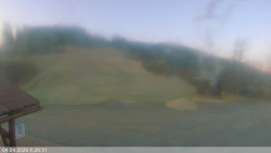 Dolní část sjezdovky