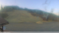 Dolní část sjezdovky