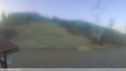 Dolní část sjezdovky