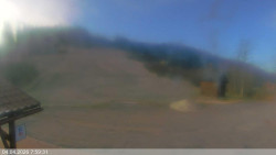 Dolní část sjezdovky