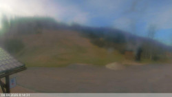 Dolní část sjezdovky