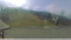 Dolní část sjezdovky