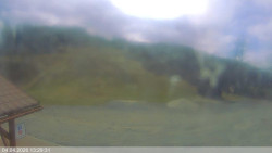 Dolní část sjezdovky