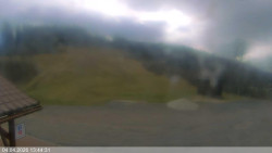 Dolní část sjezdovky