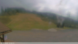 Dolní část sjezdovky