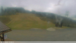 Dolní část sjezdovky