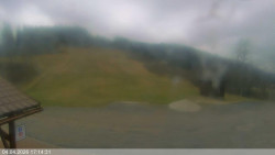 Dolní část sjezdovky