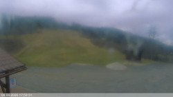 Dolní část sjezdovky