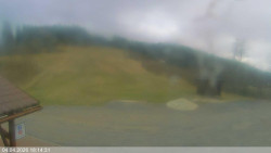 Dolní část sjezdovky