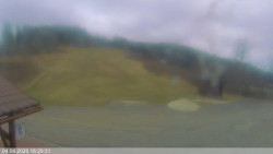 Dolní část sjezdovky