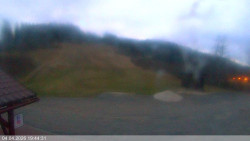 Dolní část sjezdovky