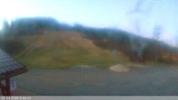 Dolní část sjezdovky