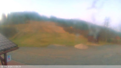 Dolní část sjezdovky