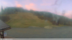 Dolní část sjezdovky