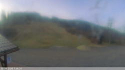 Dolní část sjezdovky