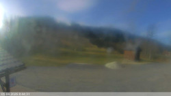 Dolní část sjezdovky