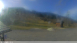 Dolní část sjezdovky