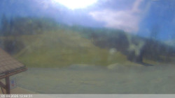 Dolní část sjezdovky