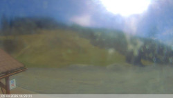 Dolní část sjezdovky