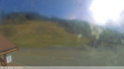 Dolní část sjezdovky