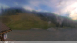 Dolní část sjezdovky