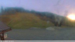 Dolní část sjezdovky