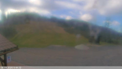 Dolní část sjezdovky