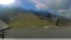 Dolní část sjezdovky