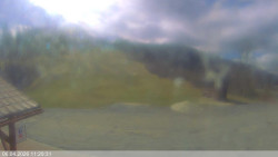 Dolní část sjezdovky