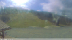 Dolní část sjezdovky