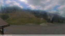 Dolní část sjezdovky