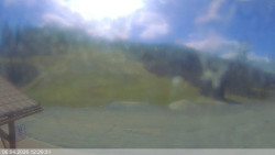 Dolní část sjezdovky