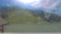 Dolní část sjezdovky