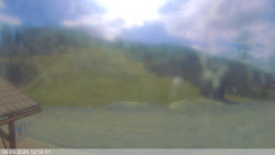 Dolní část sjezdovky