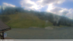 Dolní část sjezdovky