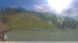 Dolní část sjezdovky