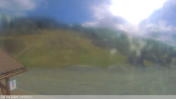 Dolní část sjezdovky