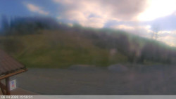 Dolní část sjezdovky