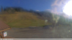 Dolní část sjezdovky