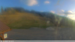 Dolní část sjezdovky