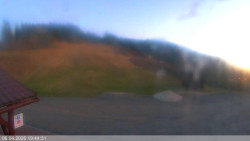 Dolní část sjezdovky