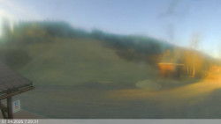 Dolní část sjezdovky