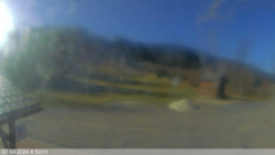 Dolní část sjezdovky