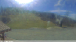 Dolní část sjezdovky