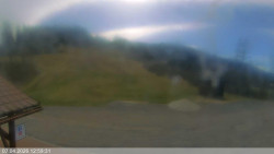 Dolní část sjezdovky