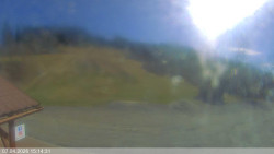 Dolní část sjezdovky